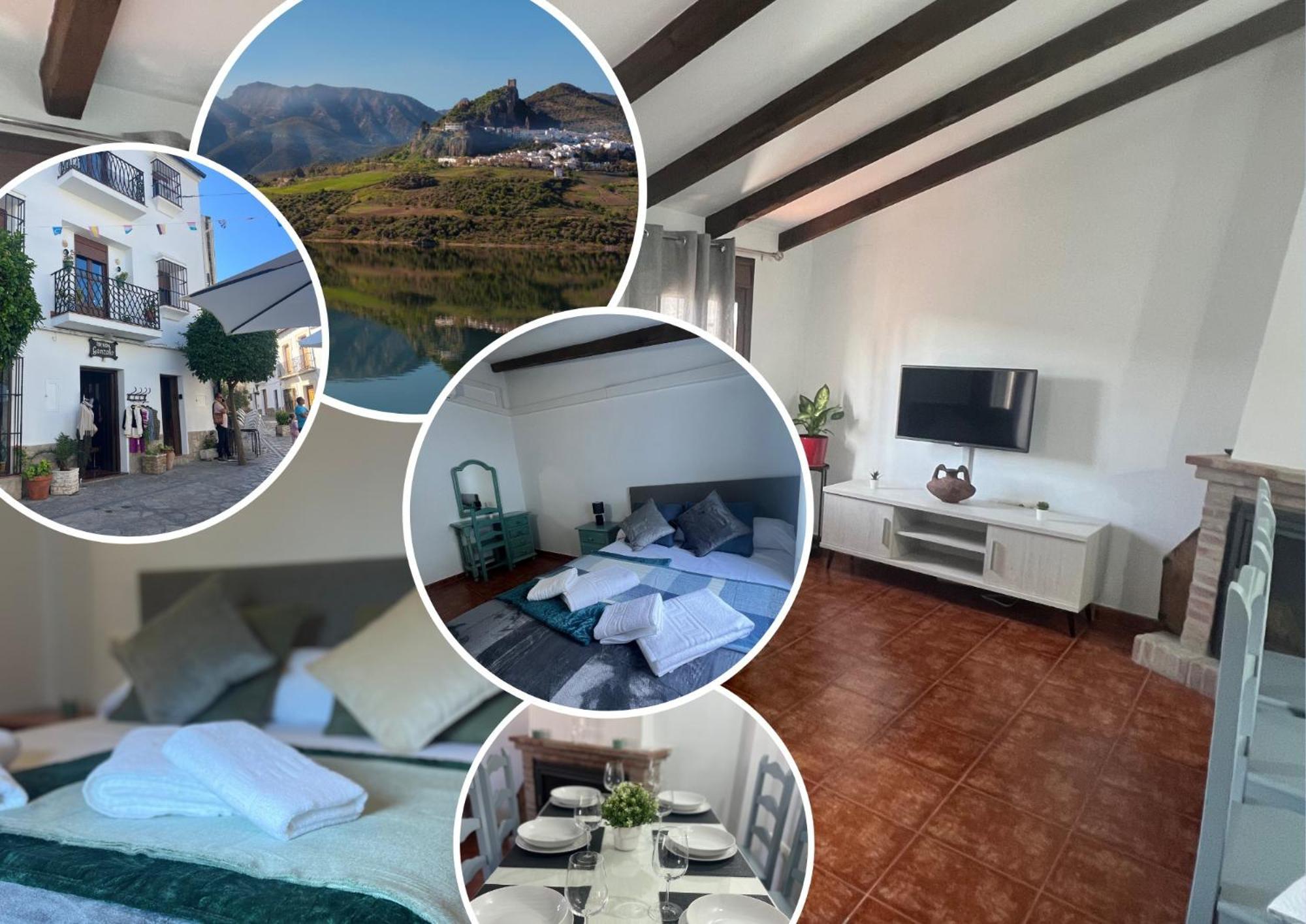 Vila Casa Pancho Zahara De La Sierra Exteriér fotografie